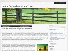Tablet Screenshot of fairtradeocarina.com
